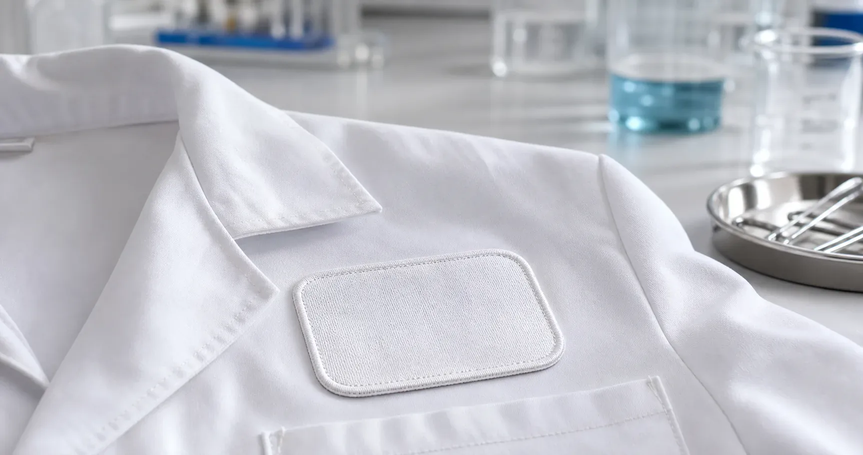 Czy naszywki haftowane nadają się do laboratoriów?